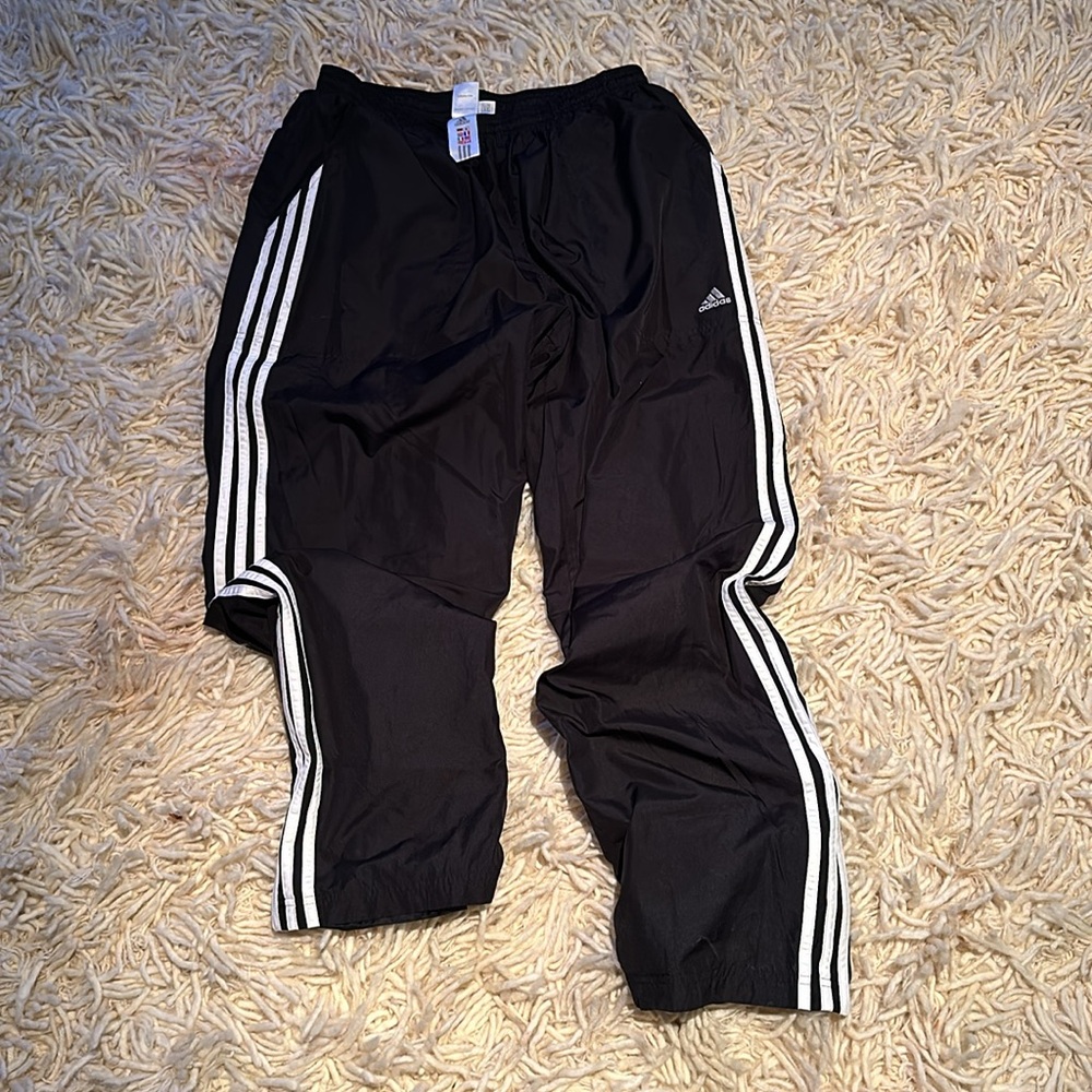 Adidas “swishy” pants